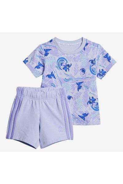 adidas X Disney Lilo & Stitch T-shirt-σορτς Σετ Jf3632