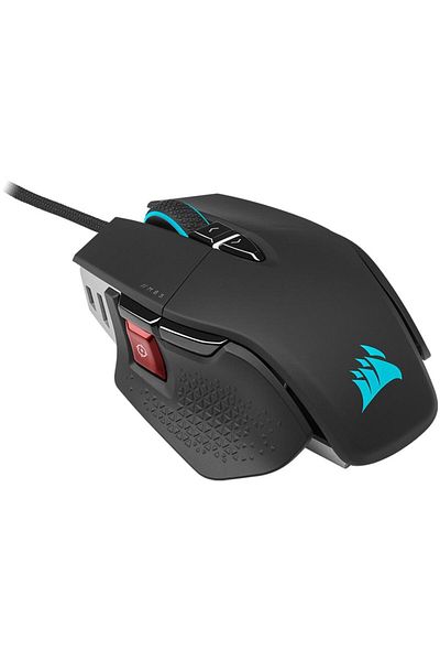 Corsair Mouse gaming Corsair M65 Ultra, iluminare RGB, switchuri optice Omron, 26000 DPI (Negru)