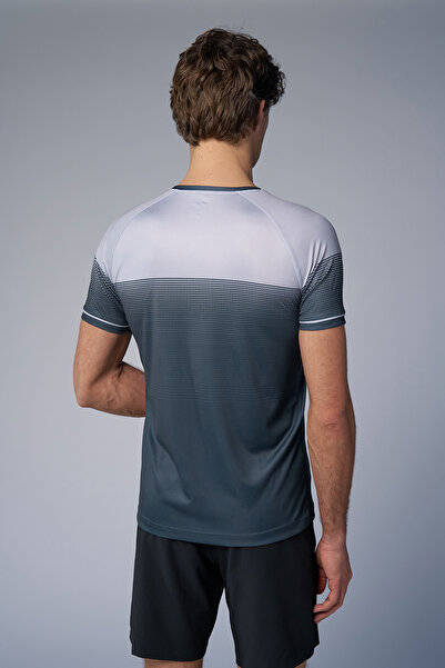 bilcee Ανδρικό μπλουζάκι προπόνησης μπλε 4577