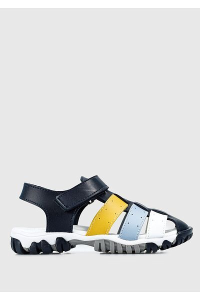 Kiddo Boy's Navy Blue Flat Sandals