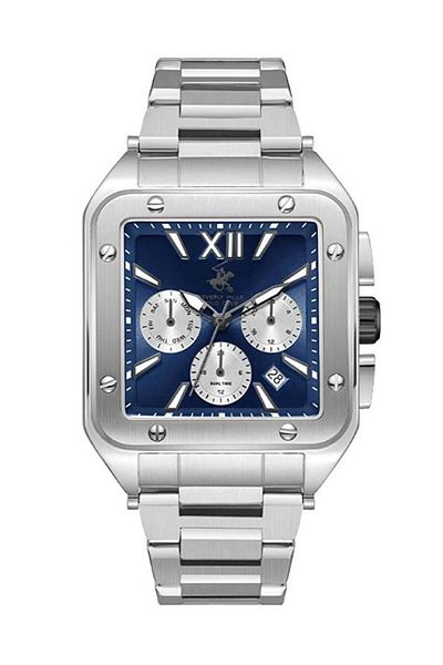 Beverly Hills Polo Club Beverly Hills Polo Club Men's Multi Function Dark Blue Dial Watch - BP3685X.390