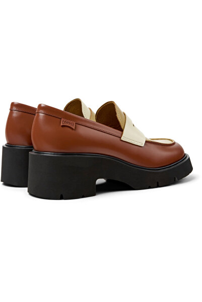 CAMPER Twins Kadın Çok Renkli Deri Makosen Ayakkabı K201425-029