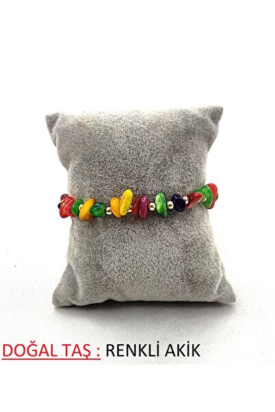 BONCADAS سوار من الحجر الطبيعي المكسور قابل للتعديل