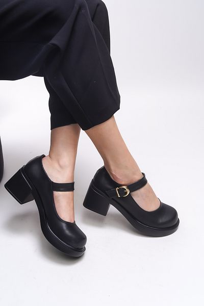 Riccon Kyslanna Women Lofer 0012503 Черна кожа