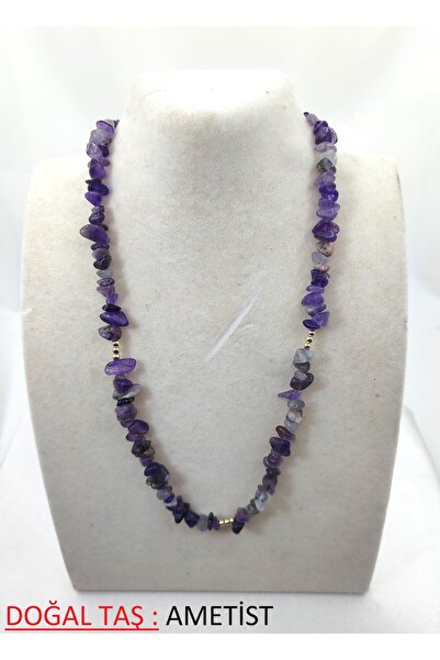 BONCADAS قلادة من الحجر الطبيعي المكسور