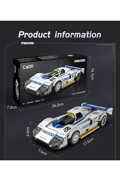 Choice With packaging box Cada 1:24 Technical Drift Racing Car C42 Sports Car Model Building Blocks City En