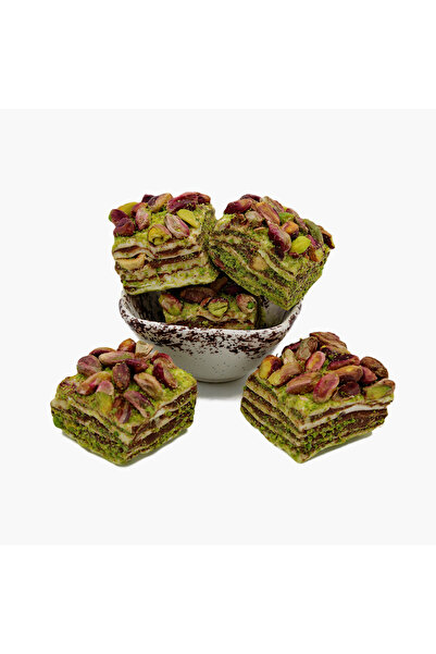 Saido Kahve Tane Antep Fıstıklı Hünkar Lokum 400g –Tatlandırıcısız, Doğal Enf...