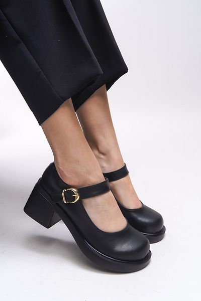 Riccon Kyslanna Women Lofer 0012503 Черна кожа