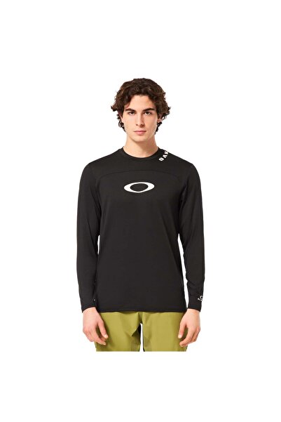 Oakley Δωρεάν οδήγηση Rc Ls Τζέρσεϊ Ανδρικό μαύρο μπλουζάκι ΑΝΔΡΙΚΟ T-SHIRT FOA405473