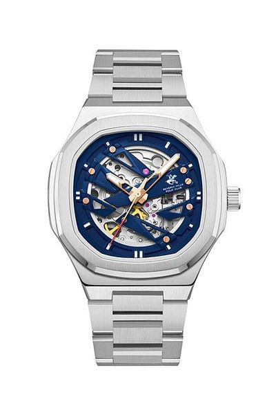Beverly Hills Polo Club Beverly Hills Polo Club Men's Automatic Dark Blue Dial Watch - BP3686X.390