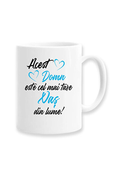 OEM Cană albă personalizată „Acest domn are cel mai tare nas din lume”, Inova...