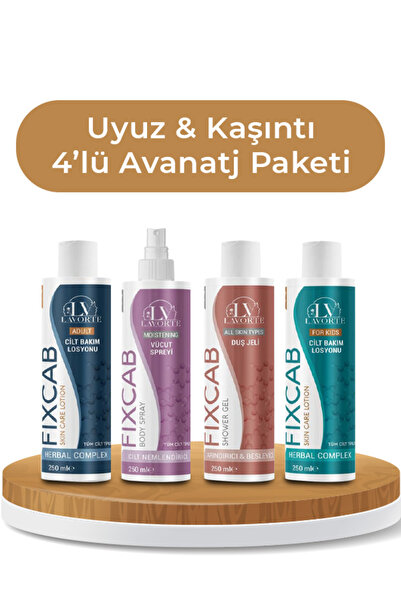 LAVORTE FIXCAB ( VE ) İÇİN 4'LÜ AVANTAJ PAKETİ