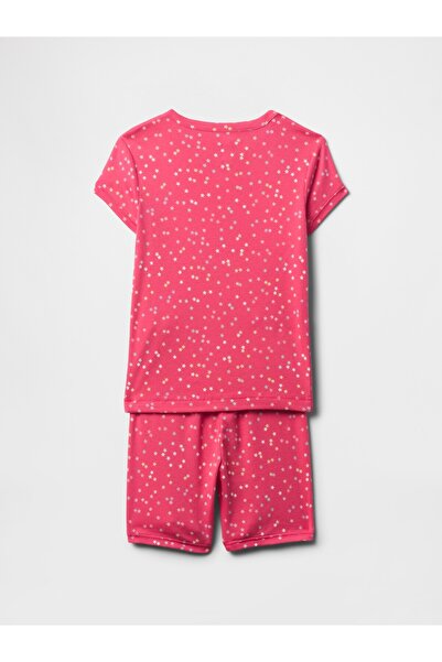 GAP Kız Çocuk Pembe Organik Pamuk Pijama Takımı
