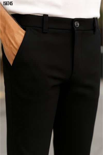 Kokosh moda Ανδρικό υφασμάτινο παντελόνι ίσιο κομμένο μέχρι τον αστράγαλο