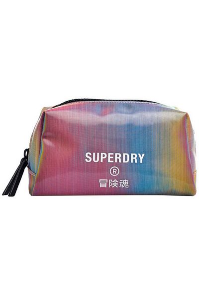 SUPERDRY Geanta Jelly Wash Rainbow Holographic SUPERDRY