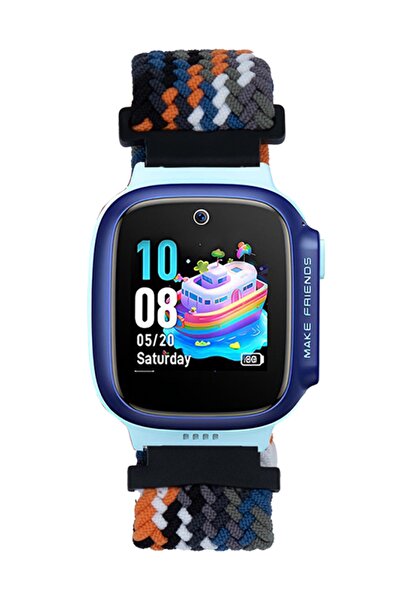 Ceponya Huawei Watch GT5 41mm KRD-139 18mm Çocuklara Özel Dayanıklı Örgü Kordon