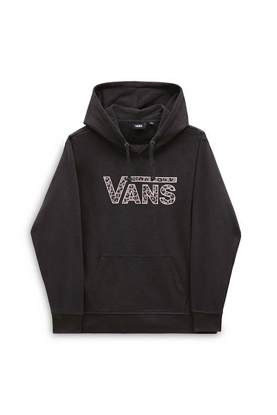 Vans Black sweatshirt DROP V CHEETAH PULLOVER FLEECE-B