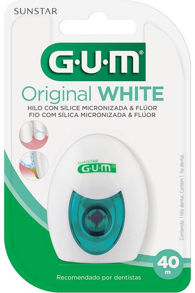 GUM Original White Dental Floss - Deep Dental Cleaning - 30M
