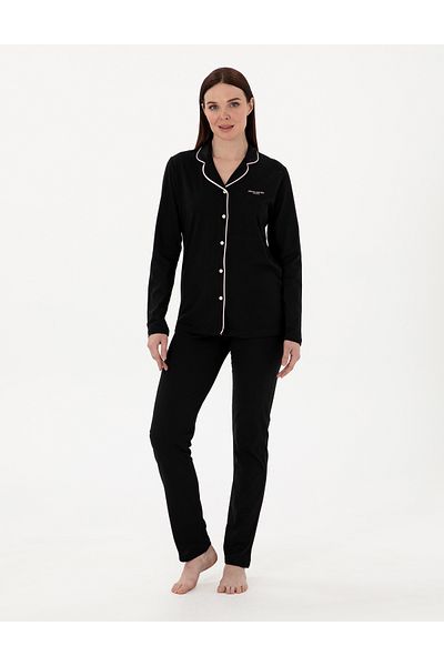 Pierre Cardin Black Pajama Set 50311129 -Vr046