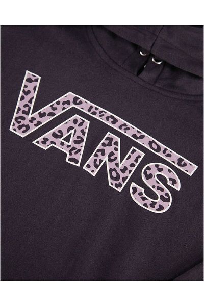 Vans Black sweatshirt DROP V CHEETAH PULLOVER FLEECE-B