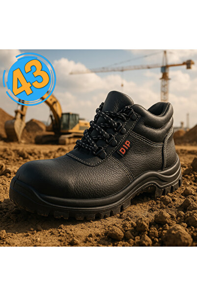 D.İ.P Dip Çelik Burunlu İş Güvenlik Ayakkabısı 43 Numara