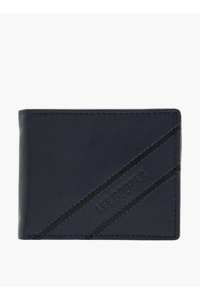 Lee Cooper Solid Bi-Fold Wallet
