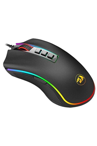 REDRAGON Mouse Gaming Redragon Cobra V2, iluminat RGB (Negru)