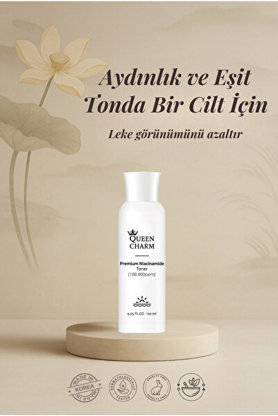 QUEEN CHARM Lekeye Meyilli Ciltler İçin Niacinamide Premium Toner
