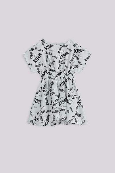 Iceberg Bg Store Girls White Dress