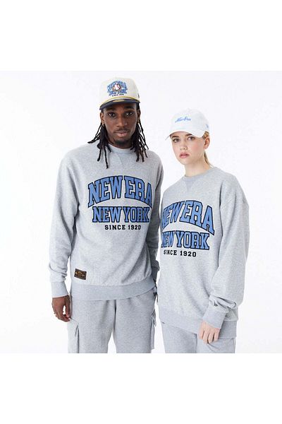 NEW ERA Bluza Cu Maneca Lunga New Era Ne Arch Grphc Crew Neck New Era Hgrcpb