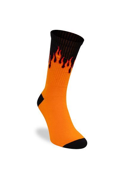 NEW ERA Sosete NEW ERA 1Pk Flame Crew Socks