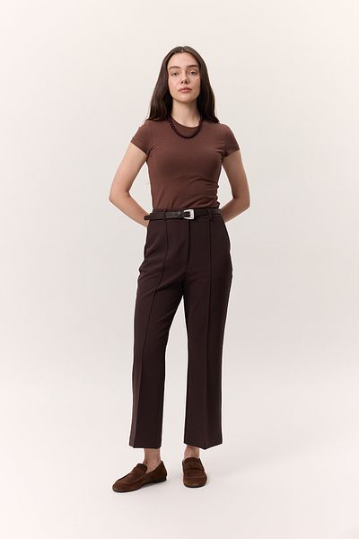 Manuka Flare Trousers - Brown