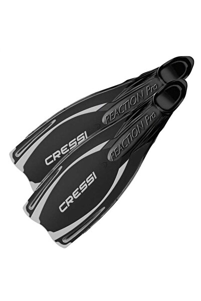 Cressi Reaction Pro Diving Flippers Black No:44-45