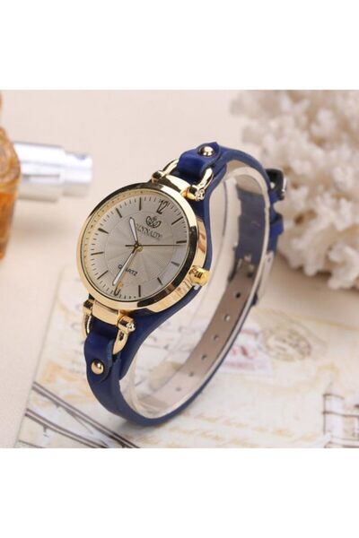 Toz Vintage Gyrox Blue Round Vintage & Retro Clock