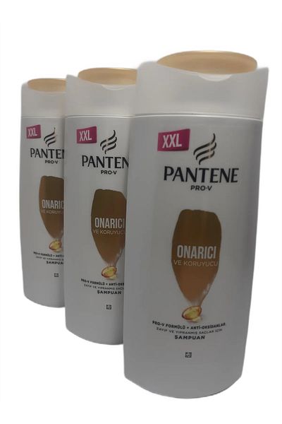 Pantene 750 ml X 3 Pieces - Repairing and Protective Shampoo