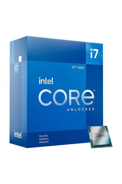 Intel معالج Core i7-12700KF بسرعة 3.60 جيجا هرتز و12 نواة و25 ميجا بايت L3 ومقبس ذاكرة أمامية و1700 صينية