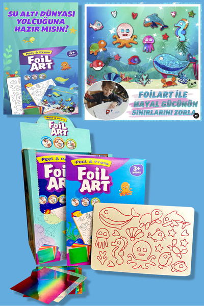 TOYFEST مجموعة فويلارت لاصقة ملونة مطبوعة من رقائق معدنية مكونة من قطعة واحدة...