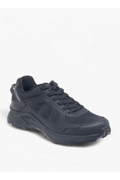 Kappa Men's Textured Lace-Up Sports Shoes