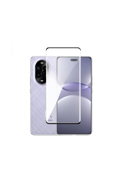 Microcase Huawei Nova 13 Pro Curved Tam Kaplayan Kavisli Tempered Cam Ekran K...