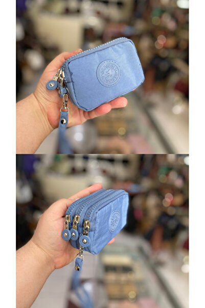 rinkadoll Γκρι χρώμα, ποιοτικό μαλακό πορτοφόλι για νομίσματα