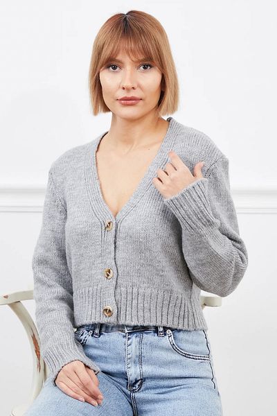 ALPACO Buttoned Knitwear Cardigan