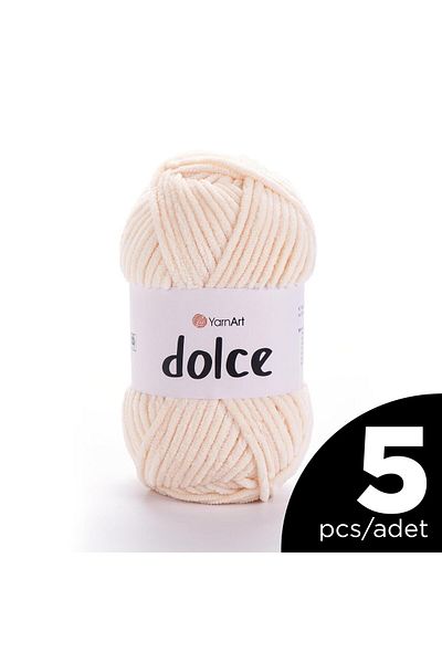 Yarnart DOLCE - ΒΕΛΟΥΔΙΝΟ ΠΛΕΚΤΟ ΣΧΟΙΝΙ ΧΕΡΙΟΥ - 779 - 5 ΤΕΜ.