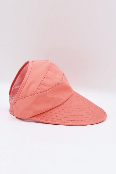 Külah Women's Sun Visor Hat with Uv Protection Adjustable Wide Brim Beach Hat for Outdoor Activities