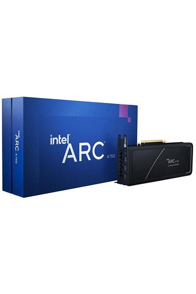 Intel بطاقة رسومات Arc A750 سعة 8 جيجابايت Gddr6 256 بت