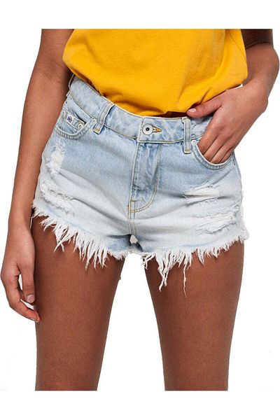 SUPERDRY Pantaloni scurti denim Eliza SUPERDRY