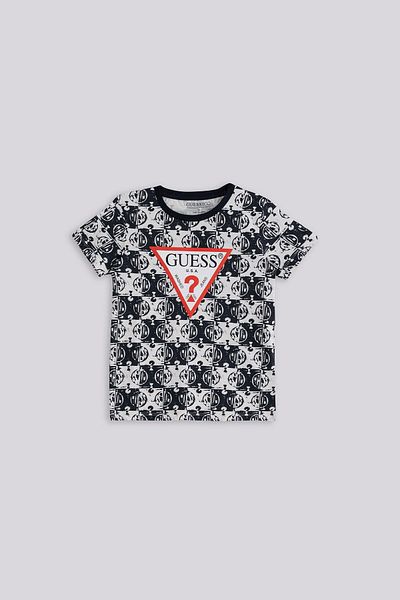 Guess Tricou albastru pentru băiat BG Store