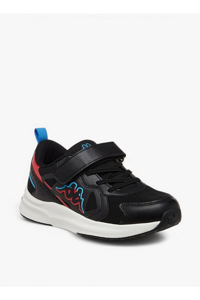 Kappa Boys' Logo Detail Sports Shoes with Hook and Loop Closure