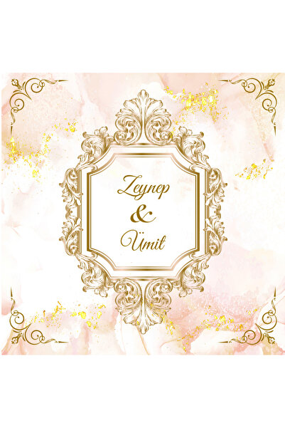 Baskı Madeni 400X400 CM İKİ PARÇA KINA&DÜĞÜN&NİŞAN DANS PİSTİ