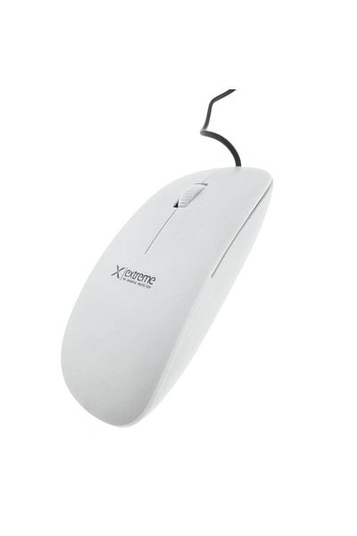 ESPERANZA Wired optical mouse with USB-C connector, 3D, Extreme Lacerta 94674, 1000 DPI, (White)