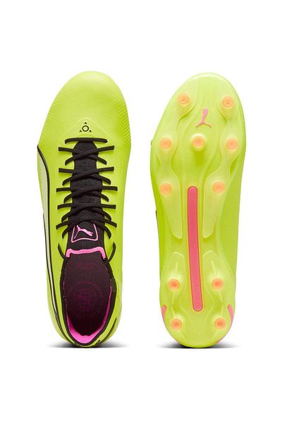 Puma Kopačky Puma King Ultimate FG AG, Green, Unisex